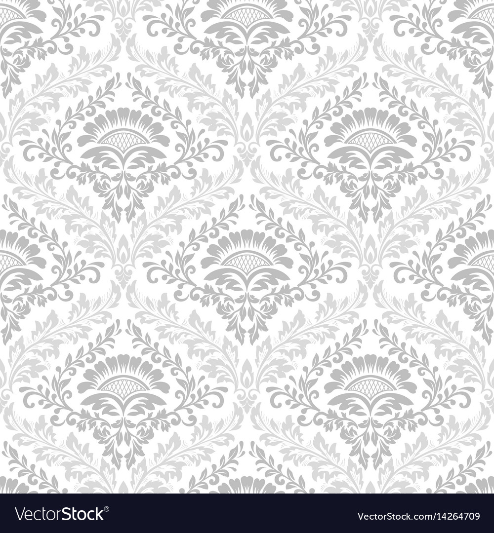 Damask nahtlose Muster Hintergrund klassische