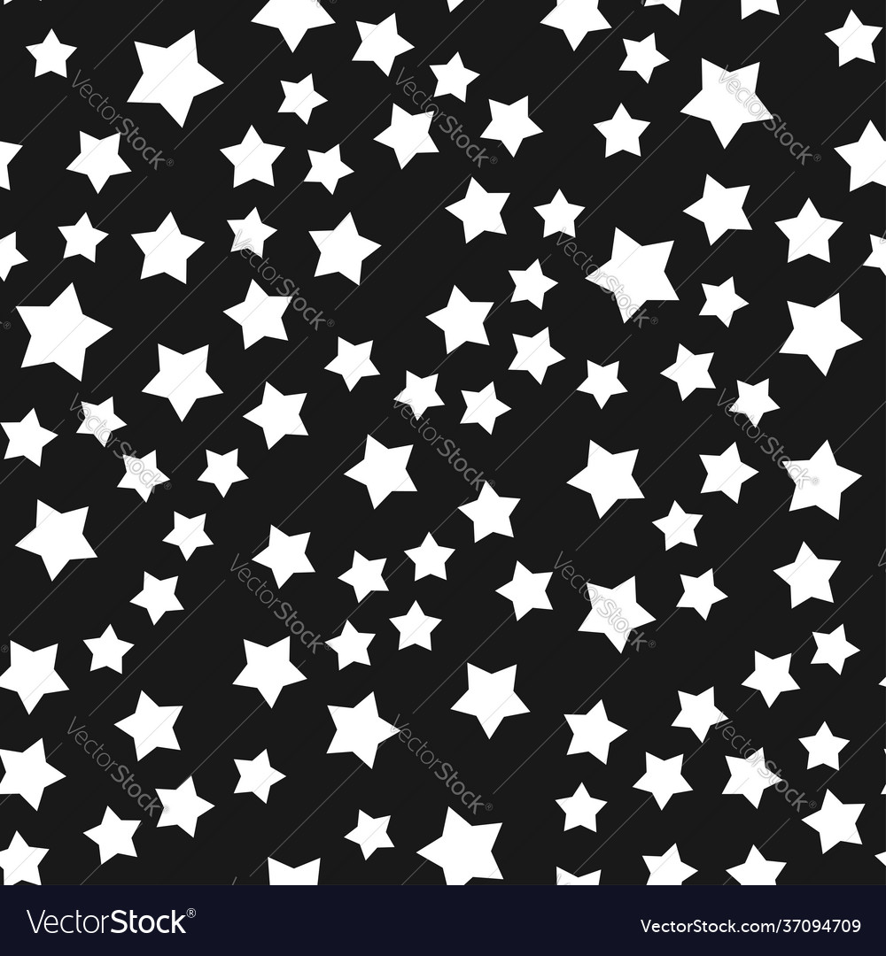 Random star shape pattern background seamlessly