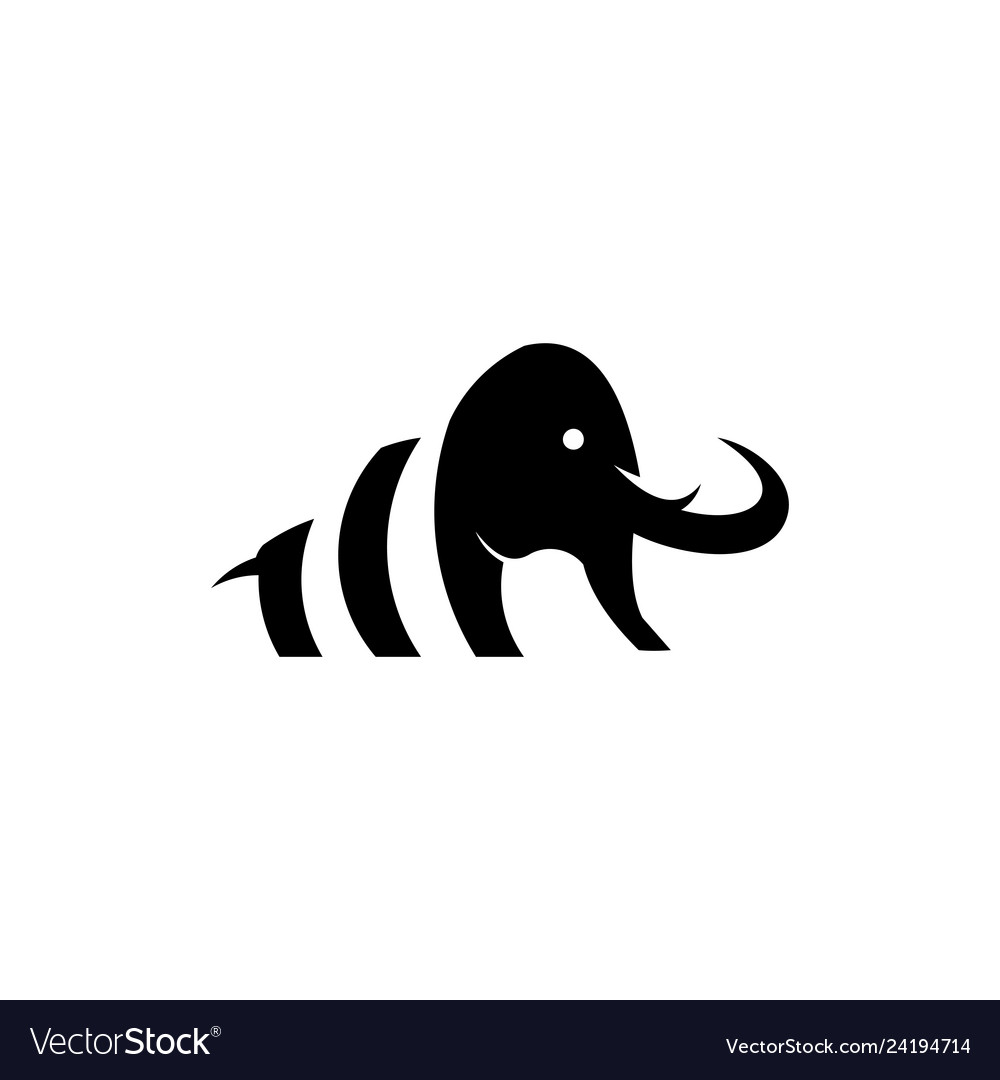 Abstract elephant