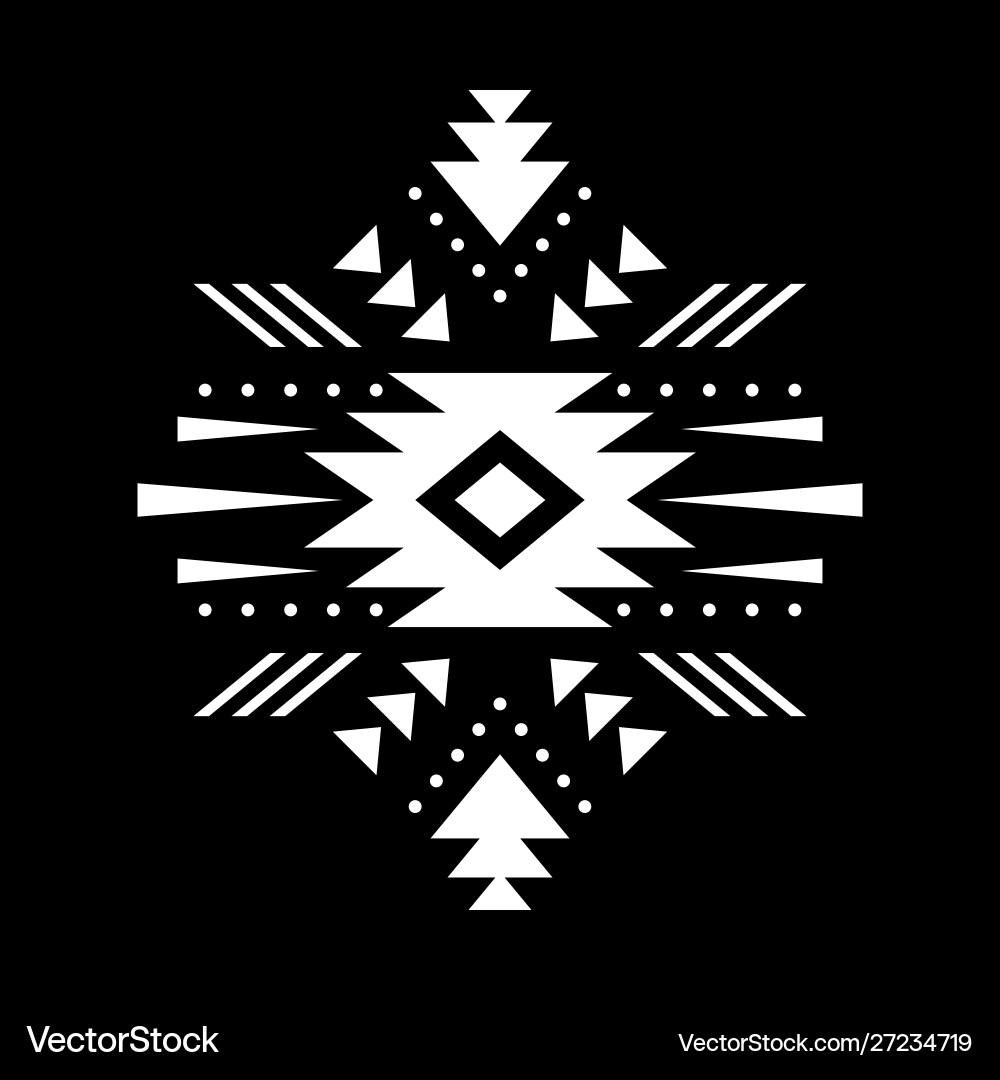 Aztec element Royalty Free Vector Image - VectorStock
