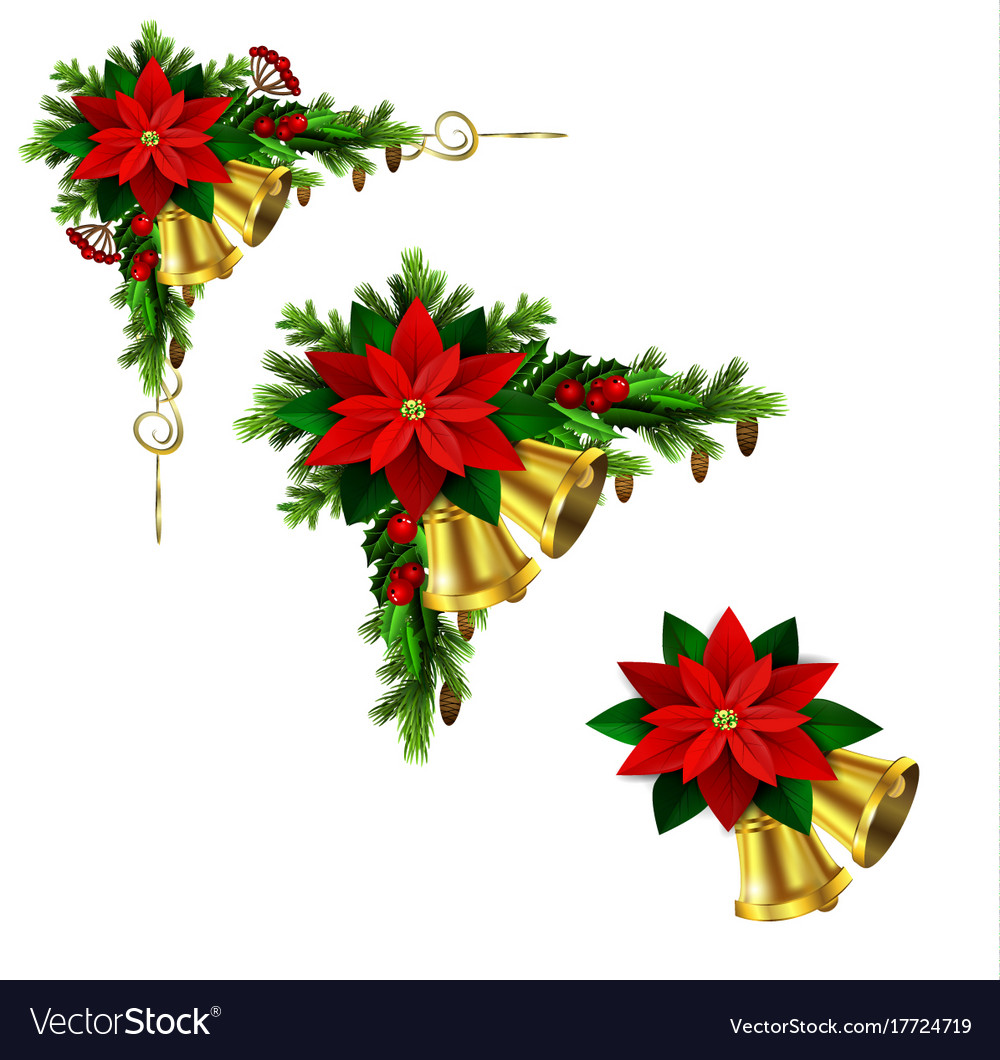 Christmas elements for your designs Royalty Free Vector