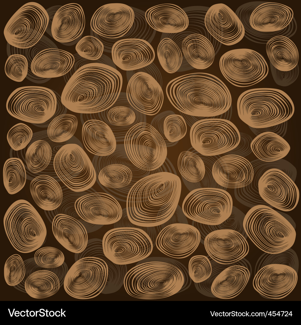 Background with stylized sea shells Royalty Free Vector