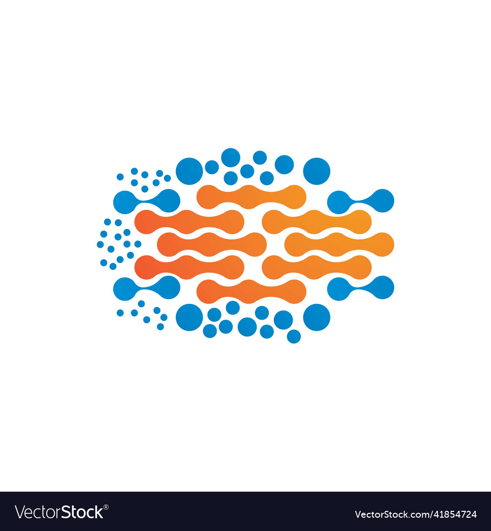 Molecule logo Royalty Free Vector Image - VectorStock