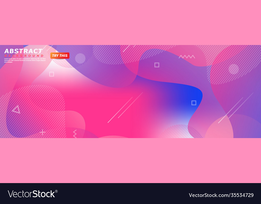 Abstract colorful with dynamic liquid texture