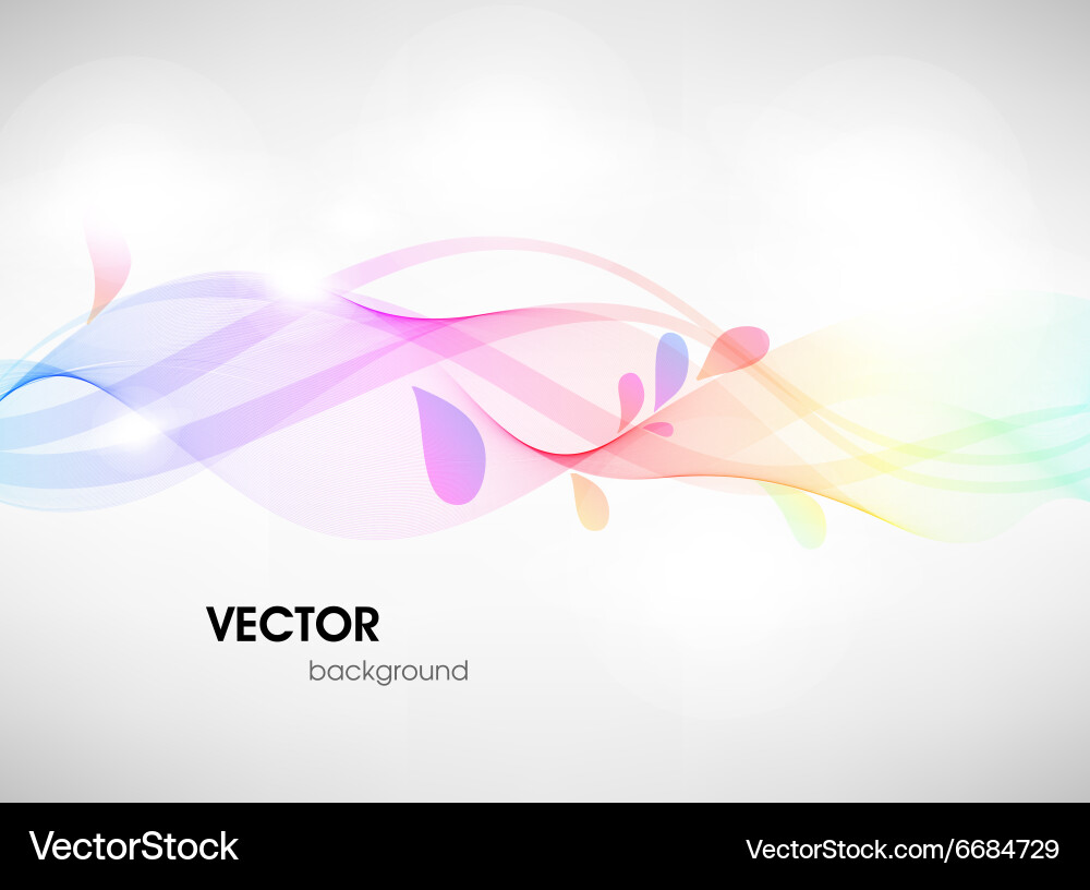Soft coloured abstract background Royalty Free Vector Image