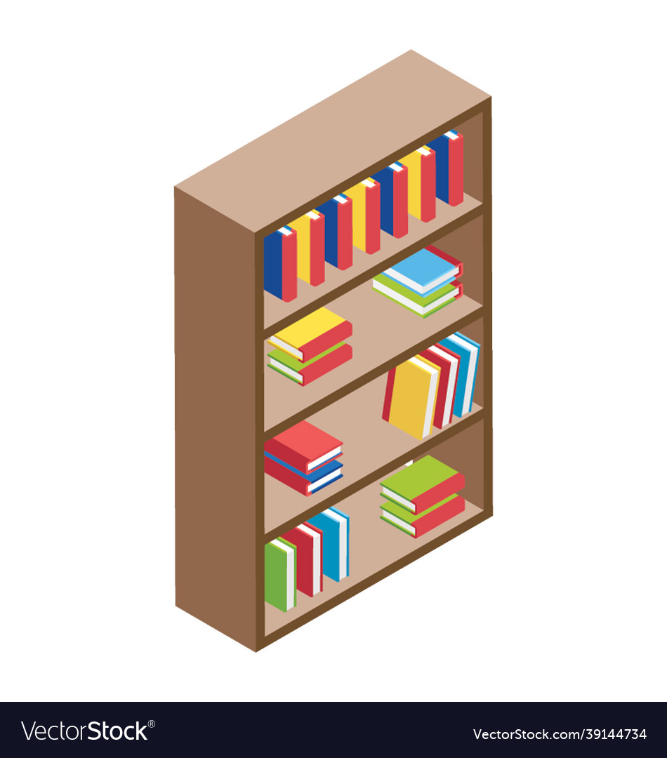 Library Royalty Free Vector Image - VectorStock