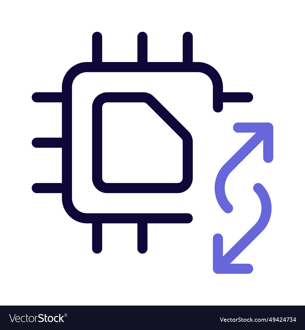 Transferring data using a micro processing unit