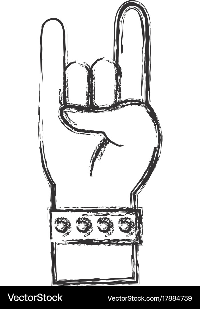 Human hand design Royalty Free Vector Image - VectorStock