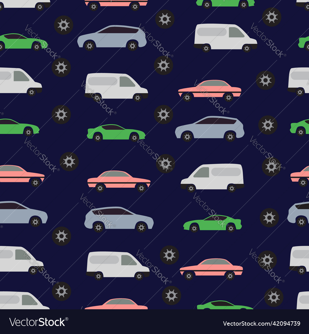 Seamless pattern background design