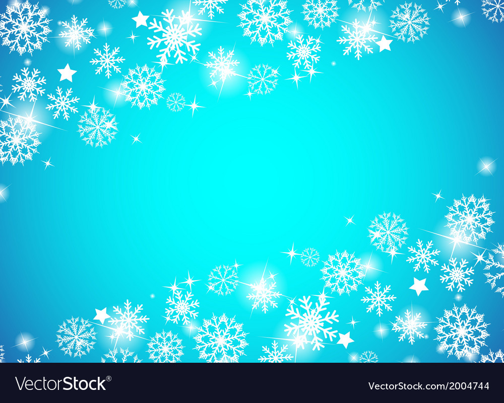 Christmas beautiful blue background Royalty Free Vector