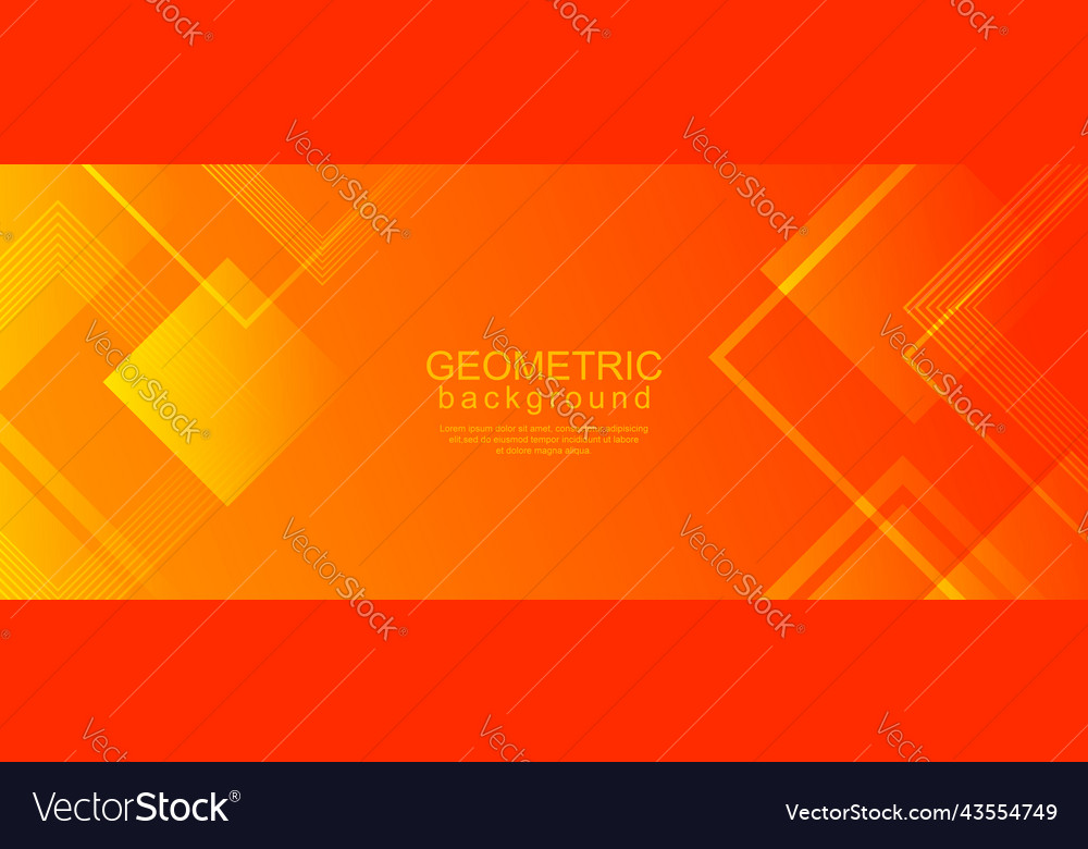 Minimal geometric background with dynamic square