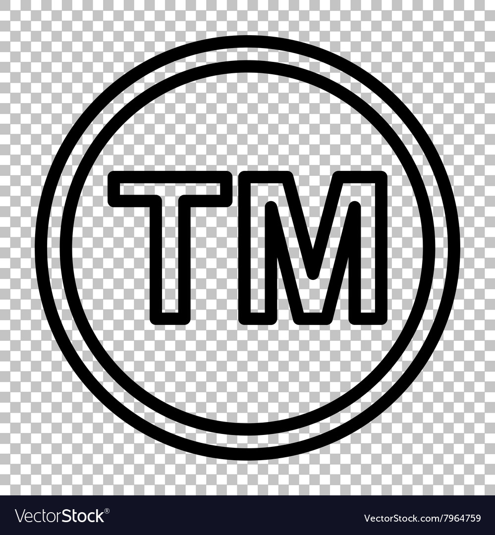 Trade mark sign Royalty Free Vector Image - VectorStock