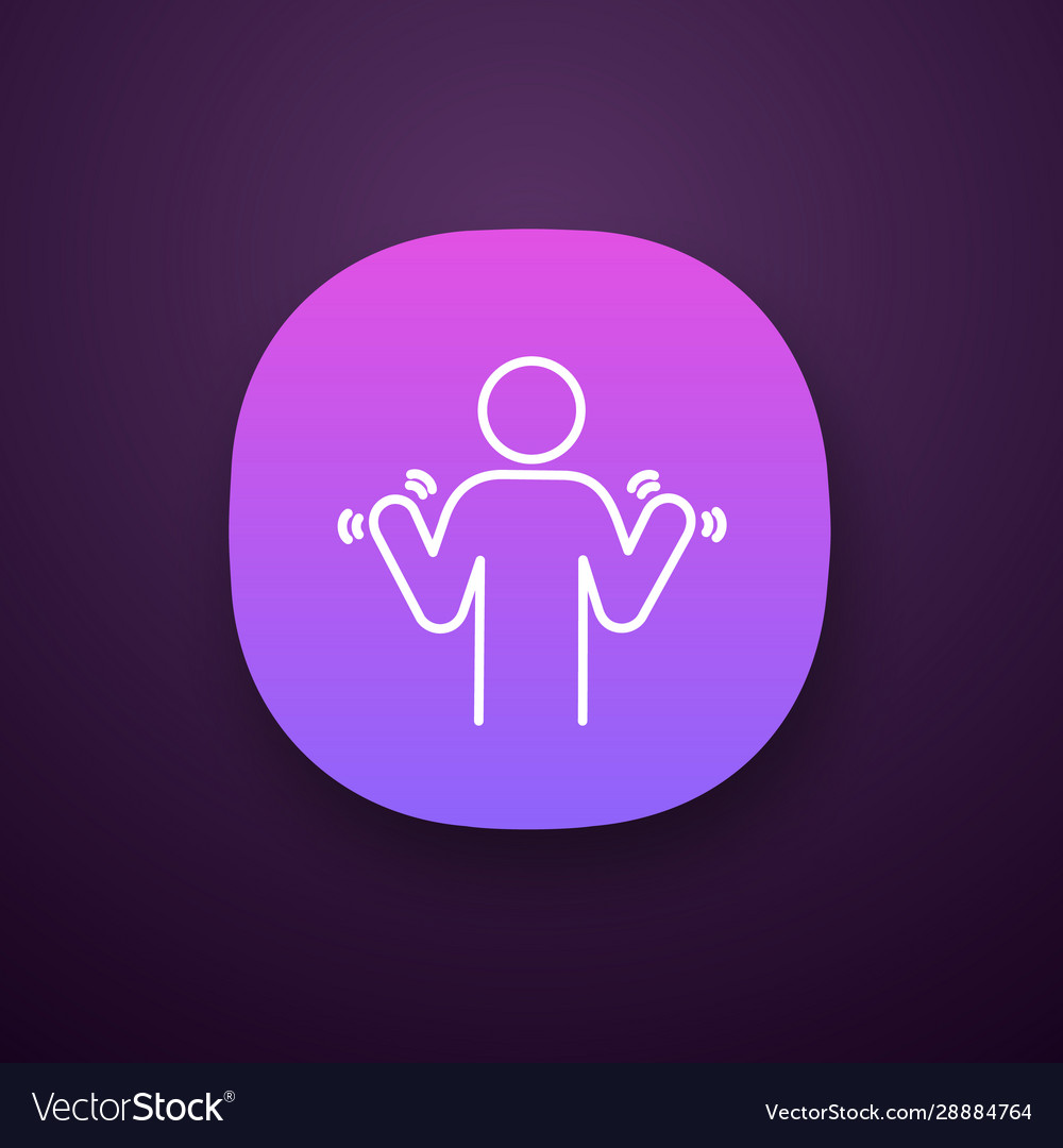 Hands tremor app icon