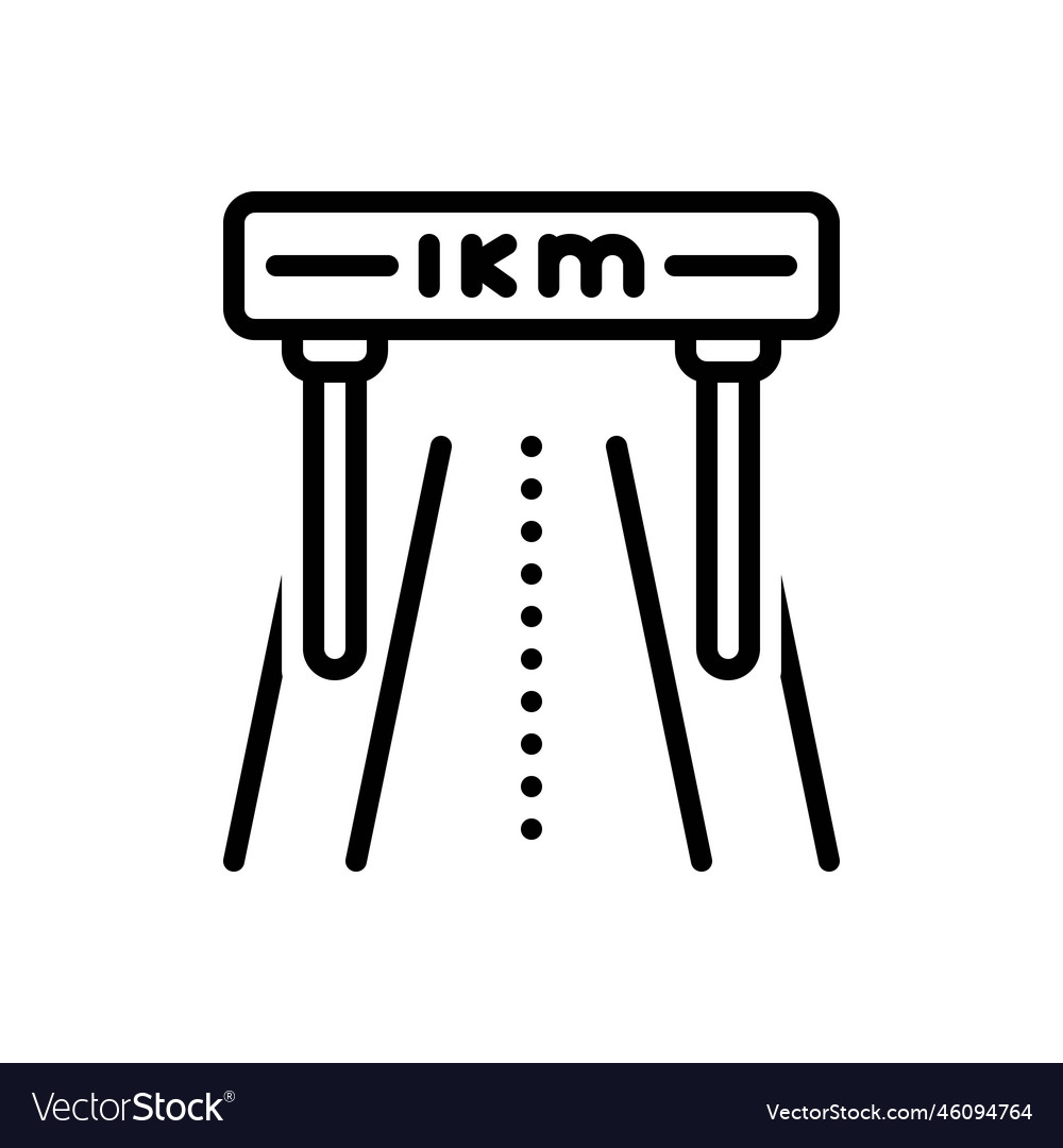 Kilometers Royalty Free Vector Image VectorStock kilometers-royalty-free-vector-image-vectorstock