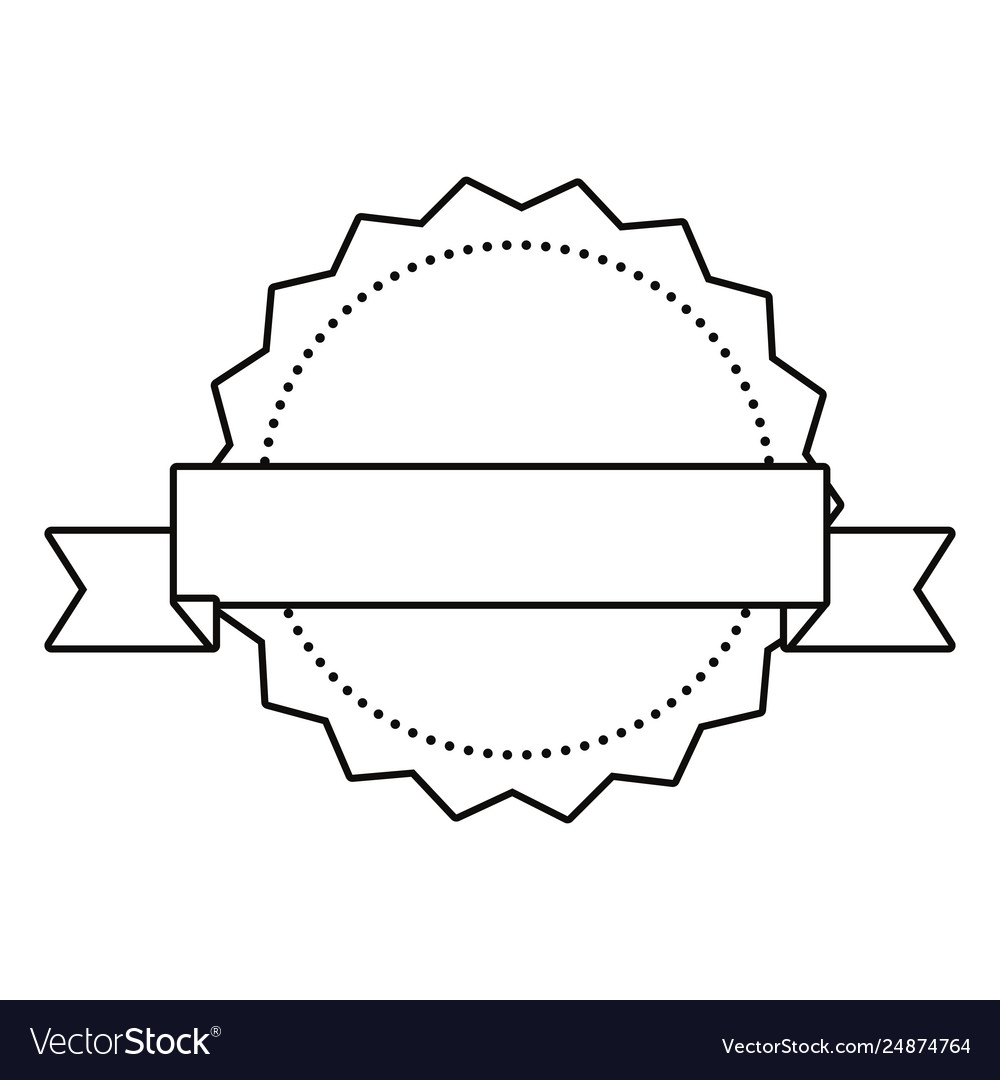 Label ribbon banner blank template Royalty Free Vector Image Inside Free Blank Banner Templates