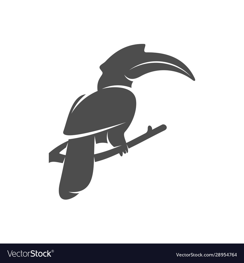 Parrot logo icon design template