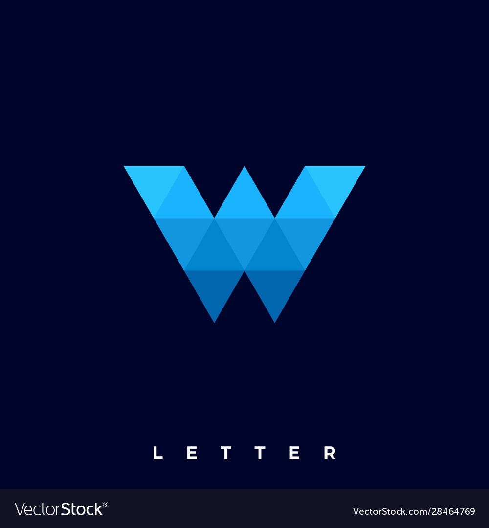 Abstract letter template