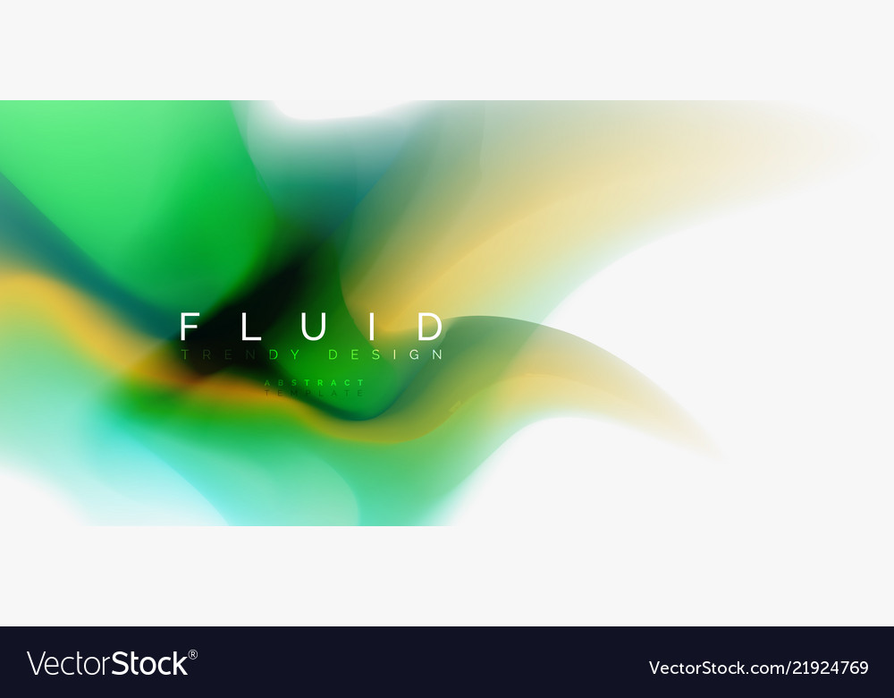 Fluid fließende Welle abstrakter Hintergrund