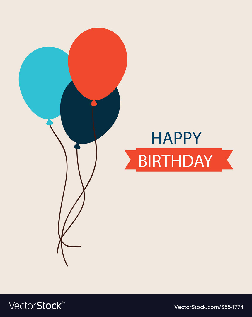 Happy birthday Royalty Free Vector Image - VectorStock