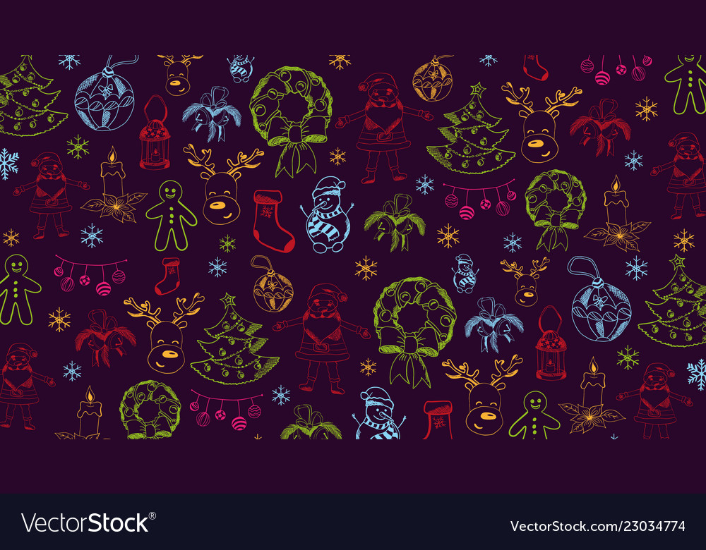 Merry christmas and happy new year background vector image Merry christmas and happy new year background