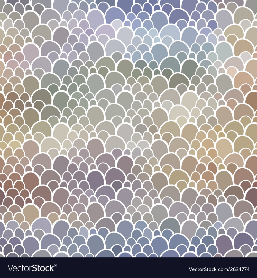 Seamless pattern with abstract scale texture