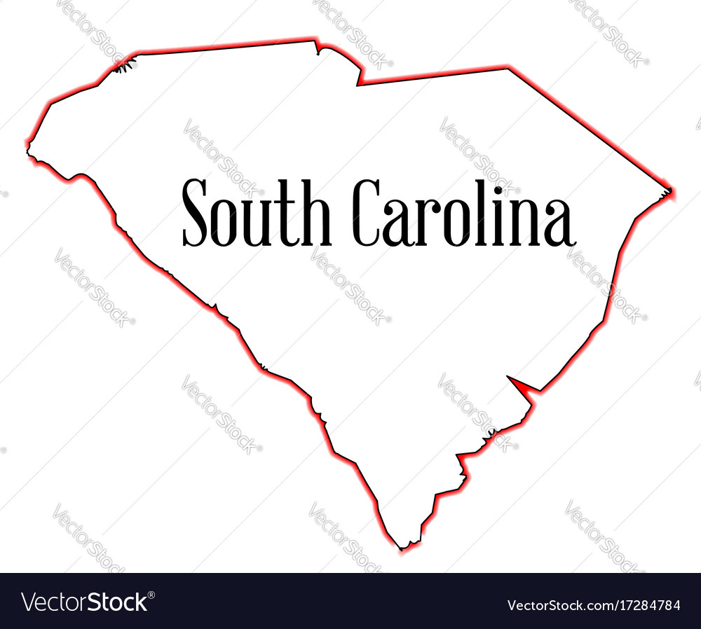 South carolina Royalty Free Vector Image - VectorStock