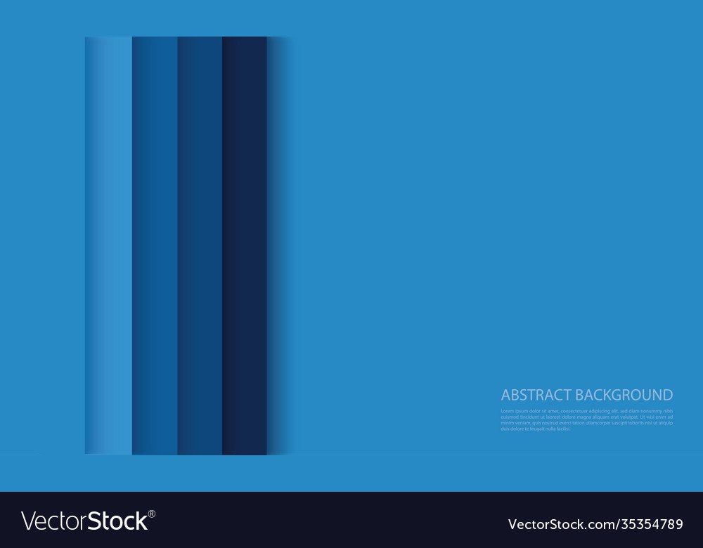 Modern blue lines background vector image Modern blue lines background