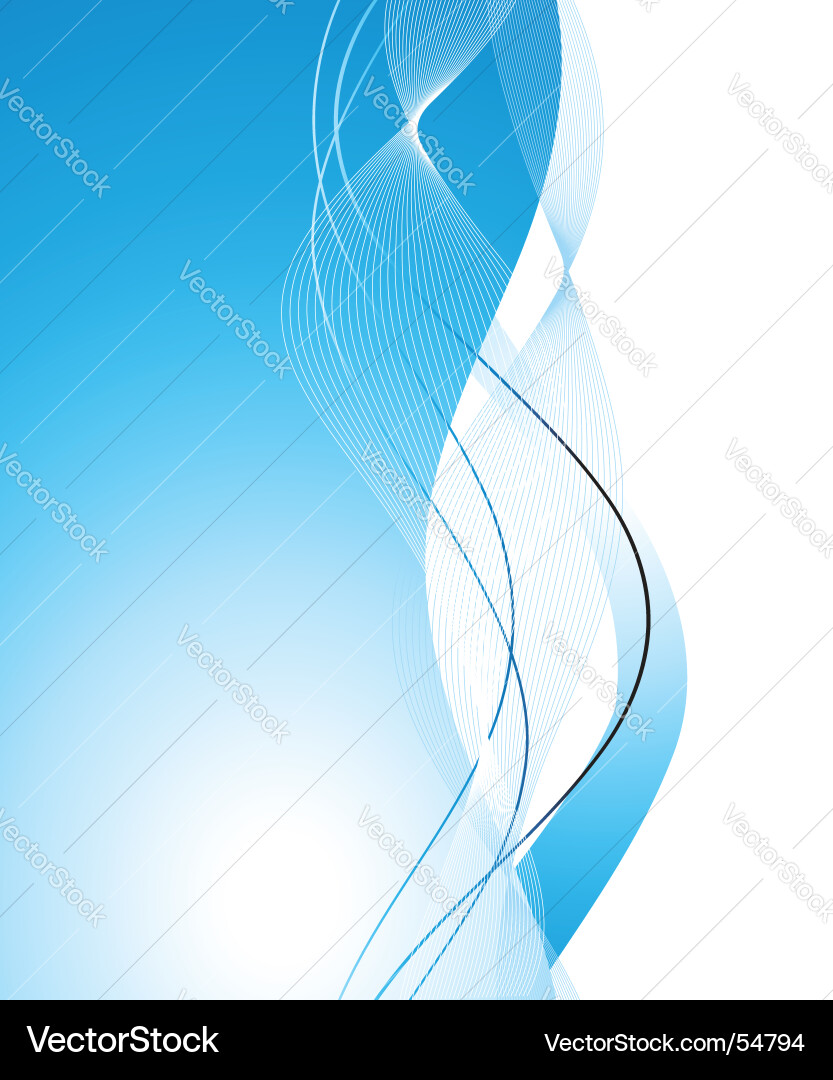 Abstract background wave Royalty Free Vector Image