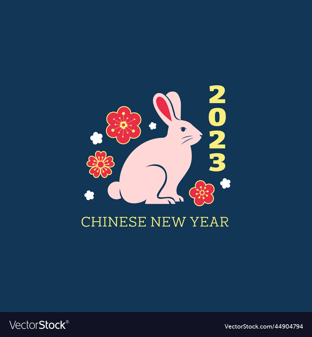 Chinese 2023 new year card design