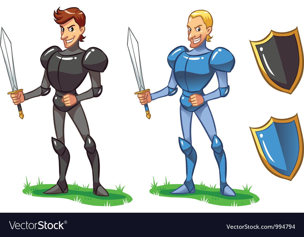 Knights Royalty Free Vector Image - VectorStock