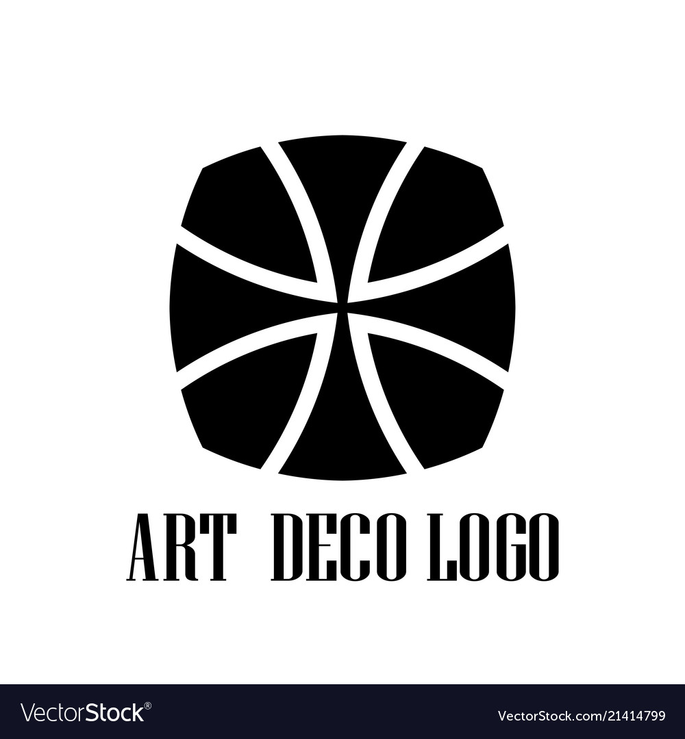 Art deco logo