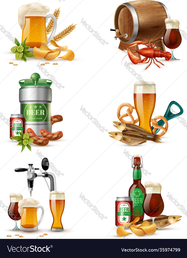 Draught beer set