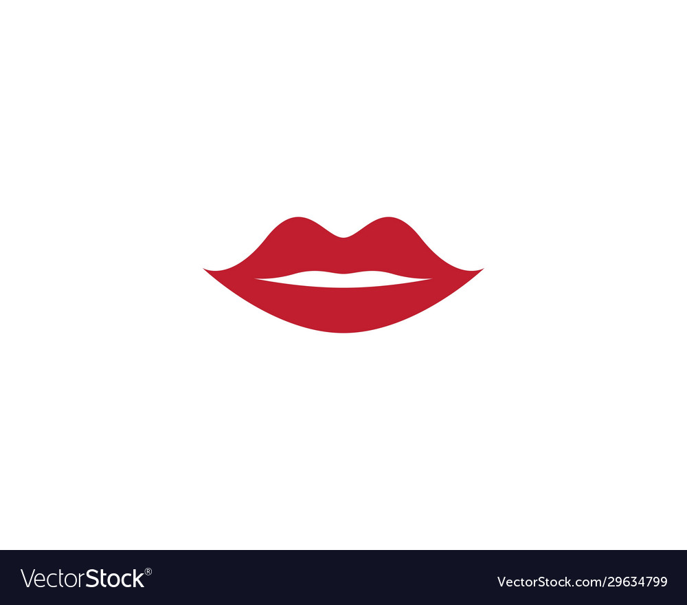 Lips symbol Royalty Free Vector Image - VectorStock