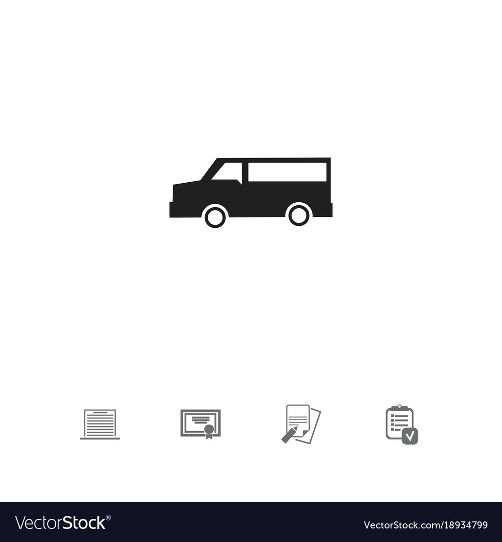 Set of 5 editable complex icons includes symbols