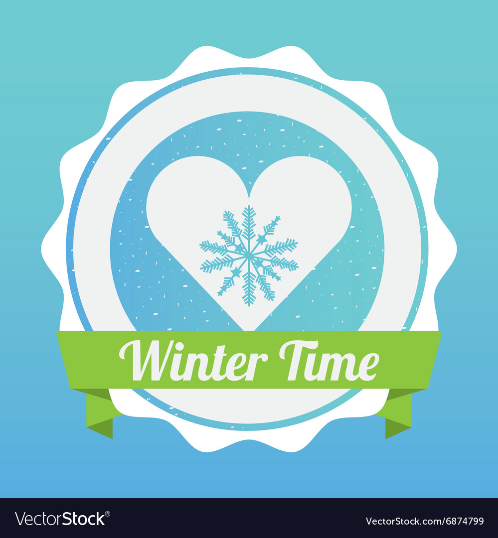 Welcome winter design Royalty Free Vector Image