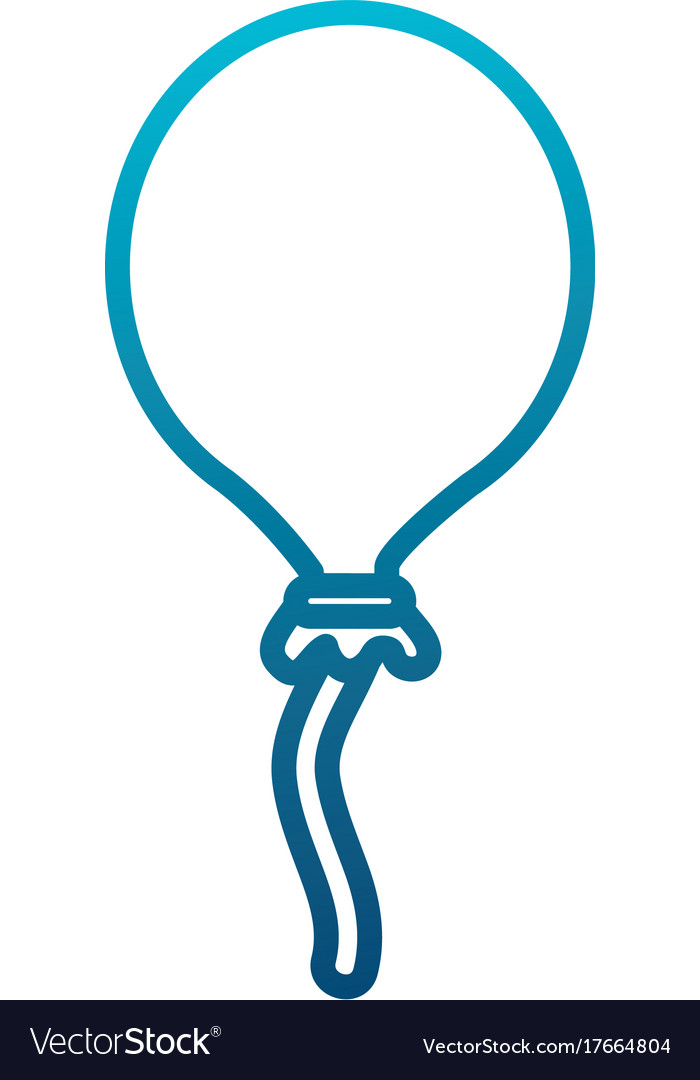 Balloon celebration symbol