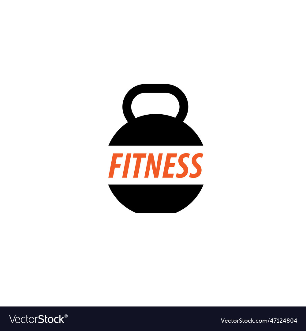 Kettlebell icon design templates Royalty Free Vector Image