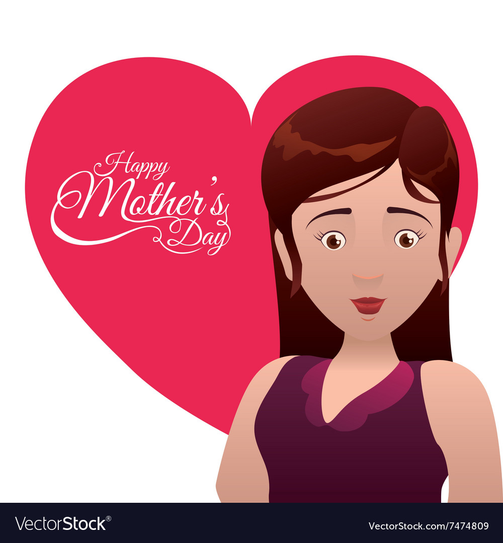 Happy mothers day design