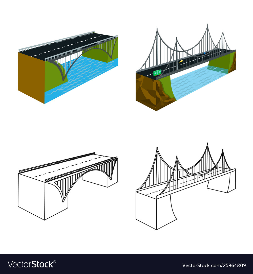 Isolated object connection and design logo