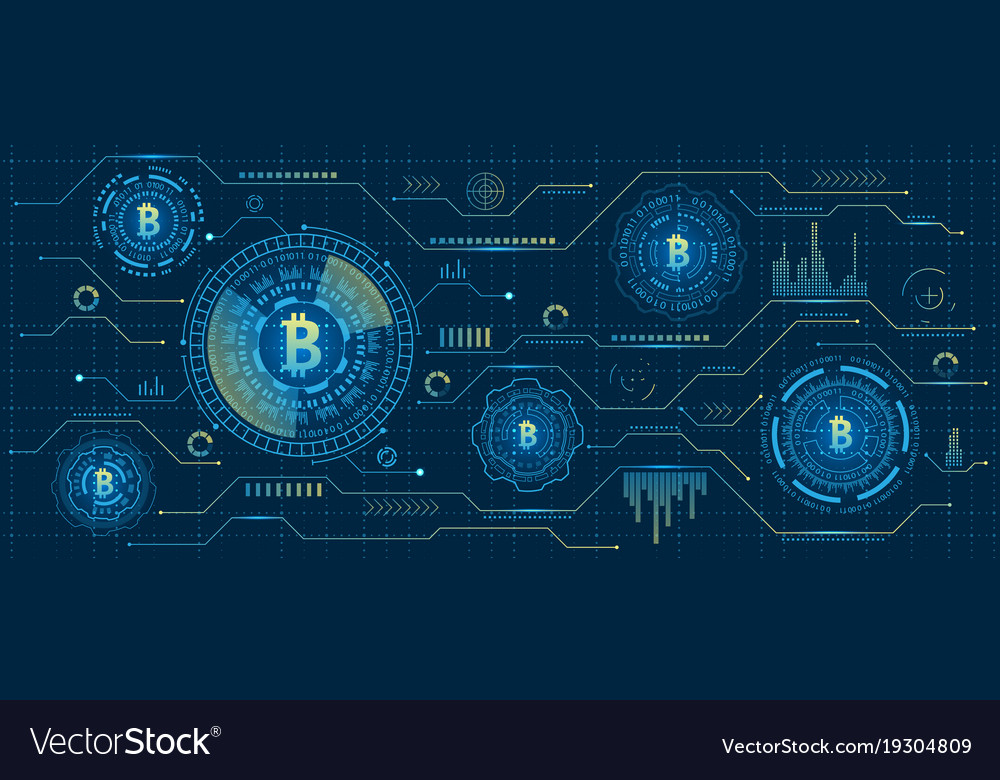 Mining bitcoin cryptocurrency digital stream