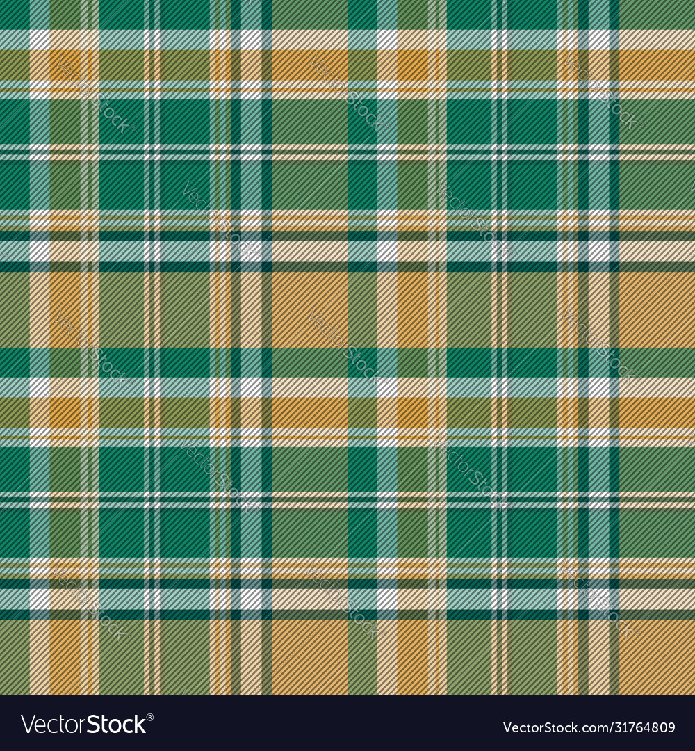 Seamless tartan plaid pattern fabric Royalty Free Vector