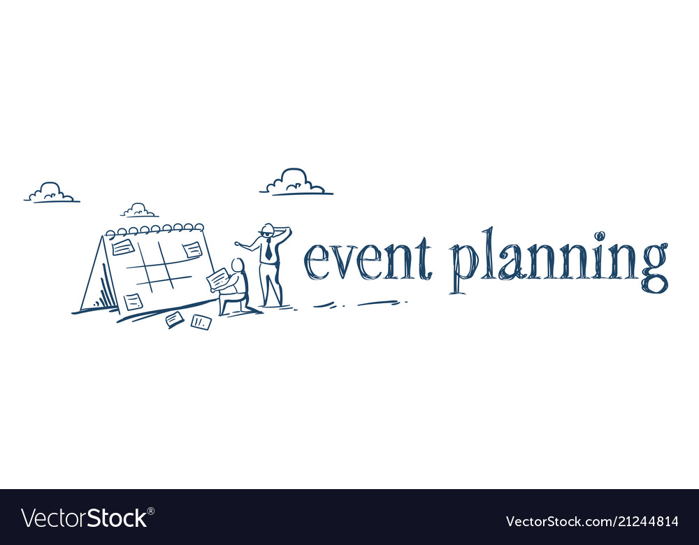 Businessman change appointment event schedule Vector Image