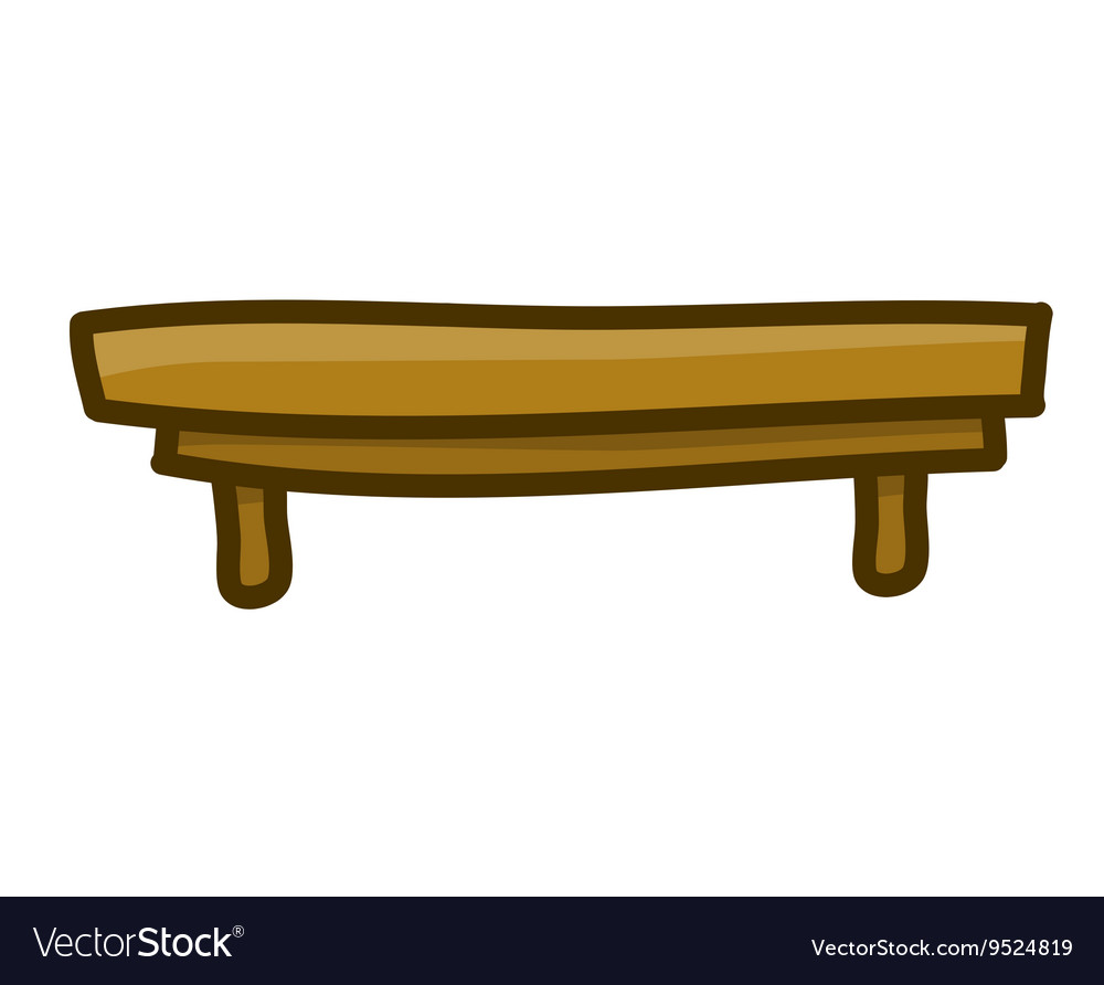 Wooden table Royalty Free Vector Image - VectorStock