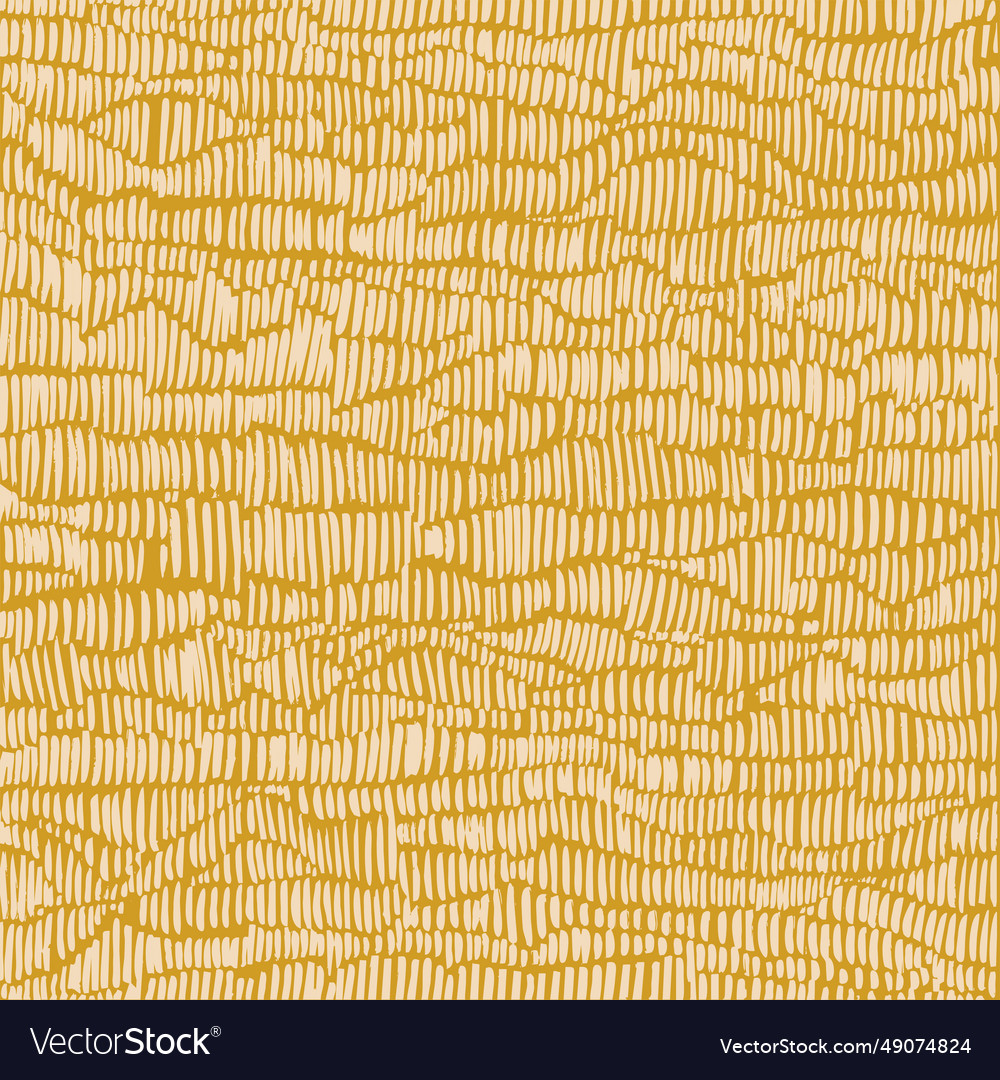 Boho style line art seamless pattern