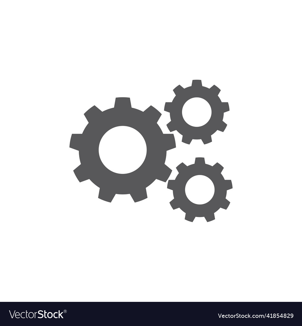 Gear logo template Royalty Free Vector Image - VectorStock