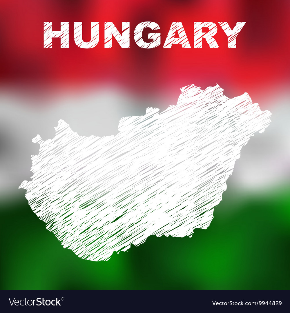 Hungarian abstract map