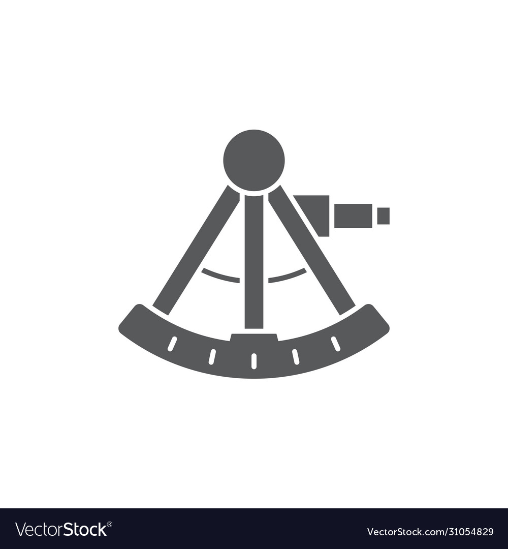 Sextant Icon - Navigation Tool