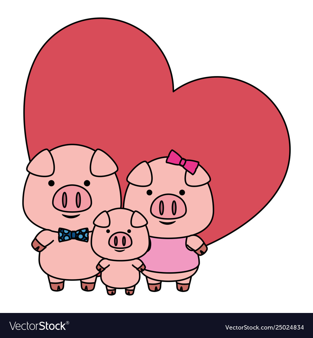 Download Adorable Pig with Hearts - Perfect for Online Games and