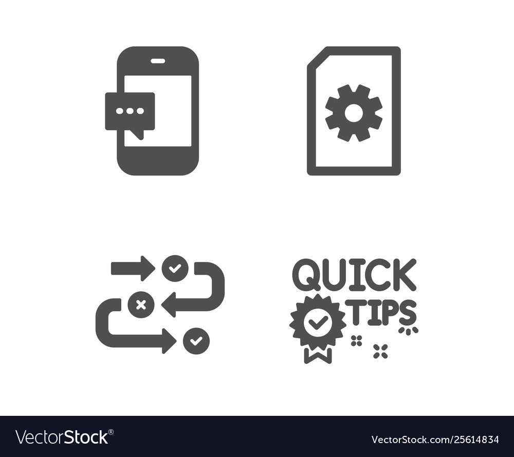 File management survey progress and smartphone vector image File management survey progress and smartphone