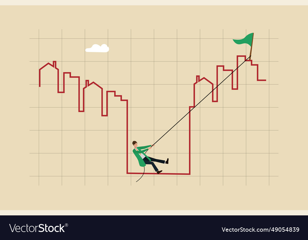 Chart of the sudden fall in housing pricese